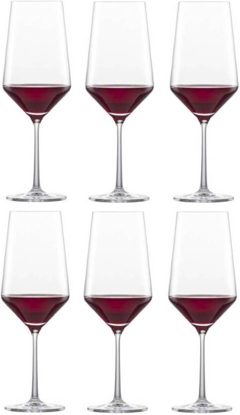 Schott Zwiesel Glas Bordeauxglazen Pure 680 ml 6 stuks