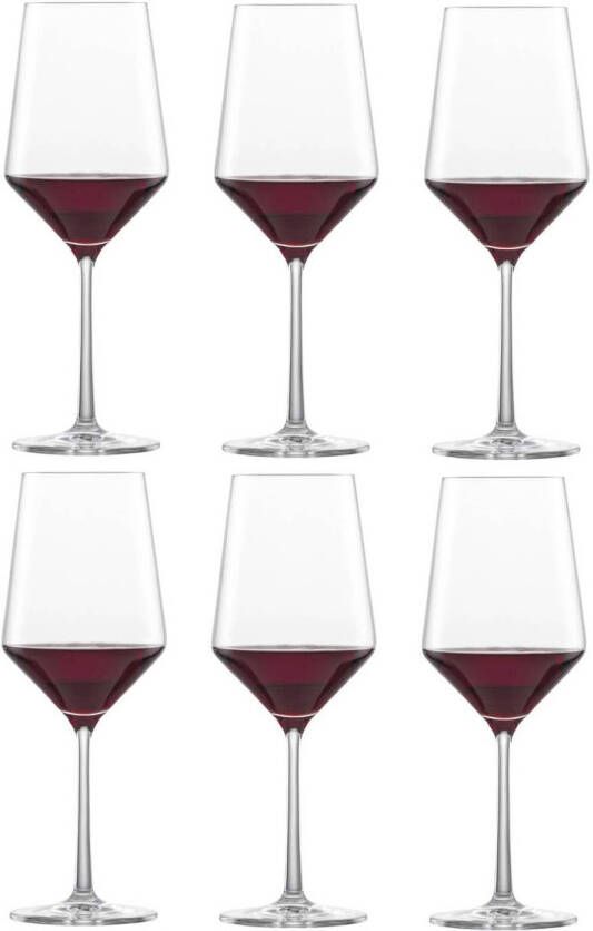 Schott Zwiesel Glas Rode Wijnglazen Pure 550 ml 6 stuks