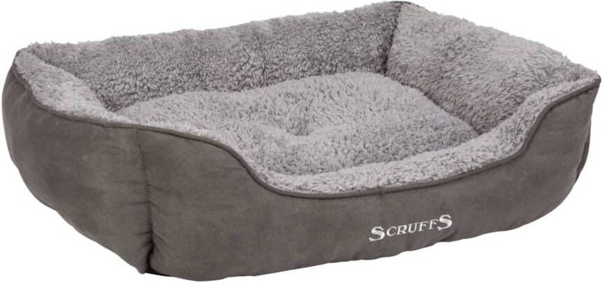 Scruffs Cosy Box Bed Hondenmand Grijs Groot