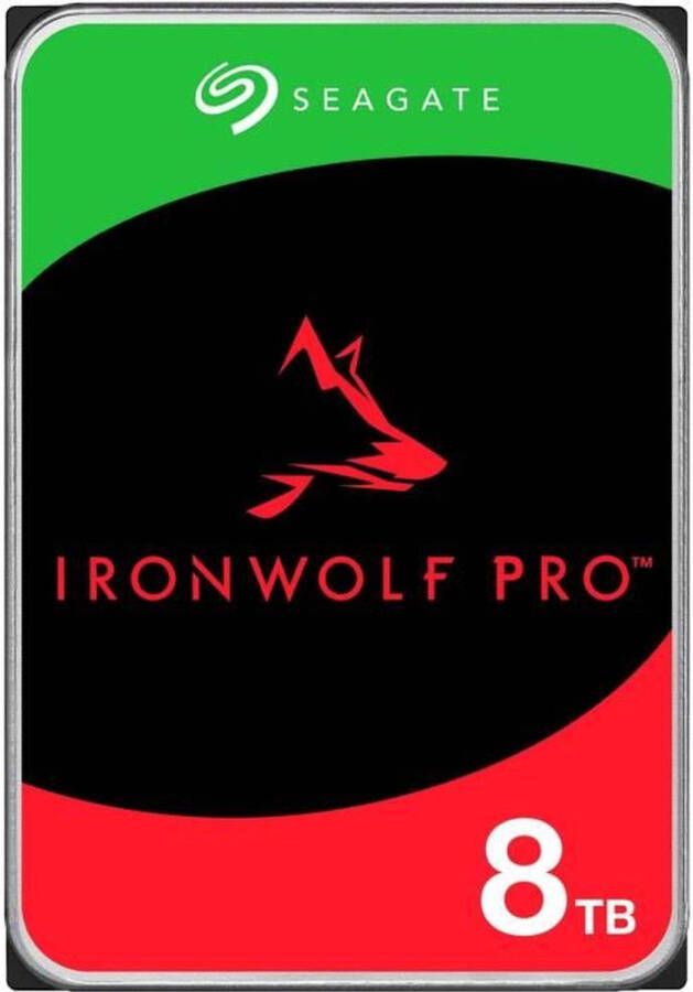 Seagate IRONWOLF PRO Interne harde schijf 8TB SATA 6 Gbit s 7200RPM (ST8000NT001)