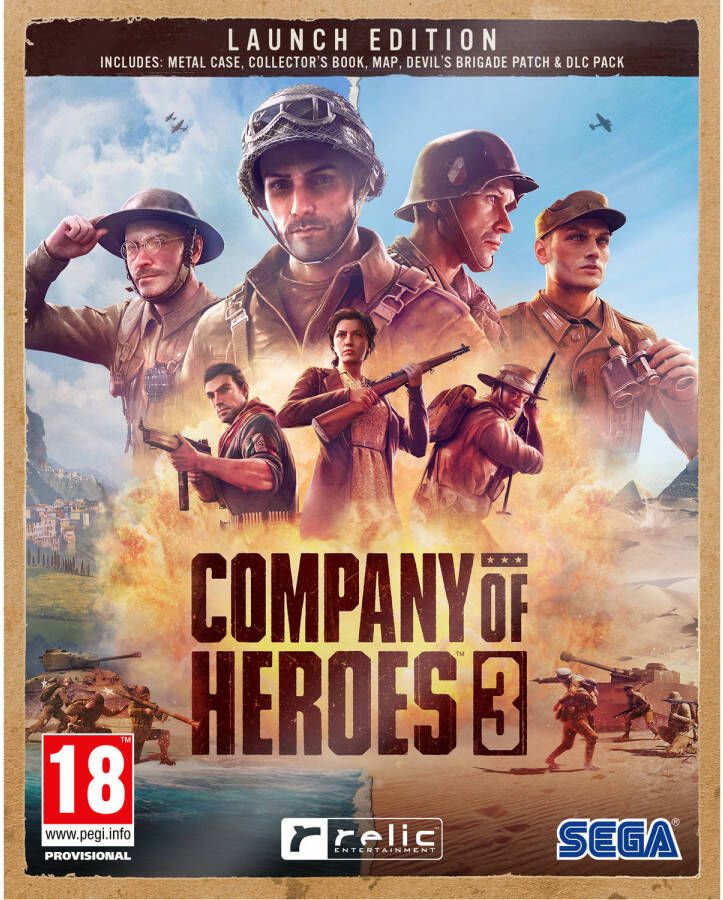 SEGA Company of Heroes 3 Metalcase Launch Edition PC