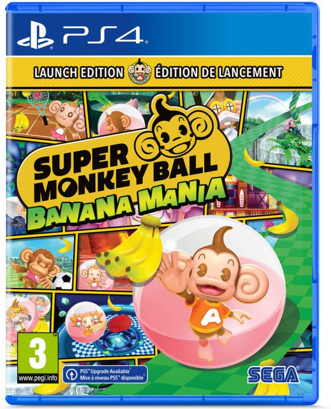 Super Monkey Ball Banana Mania (Launch Edition) (PlayStation 4)
