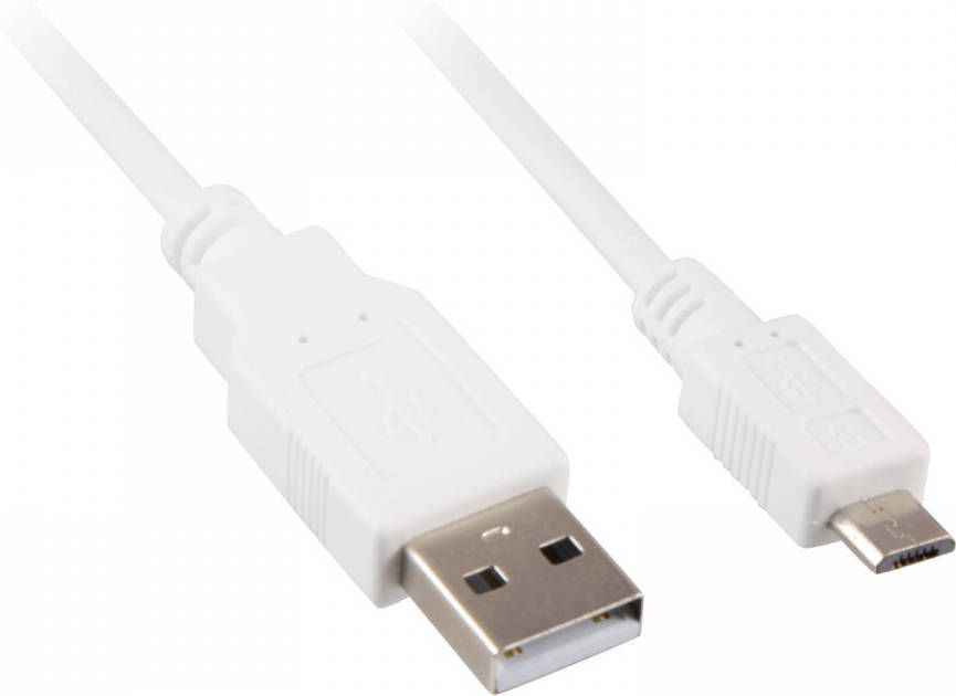 Sharkoon USB 2.0 Kabel USB-A > Micro USB-B