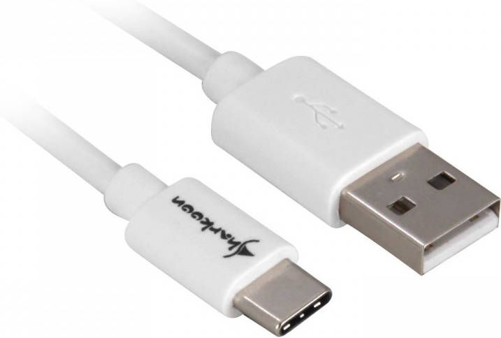 Sharkoon USB 2.0 Type-A Type-C kabel 0 5m