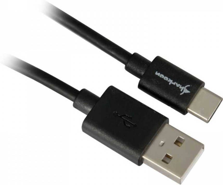 Sharkoon USB 2.0 Type-A Type-C kabel 1 m