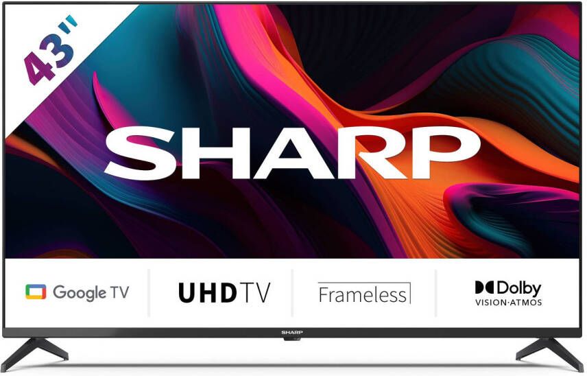 Sharp 43GL4260E 43 inch 4K UHD LED TV met Google TV