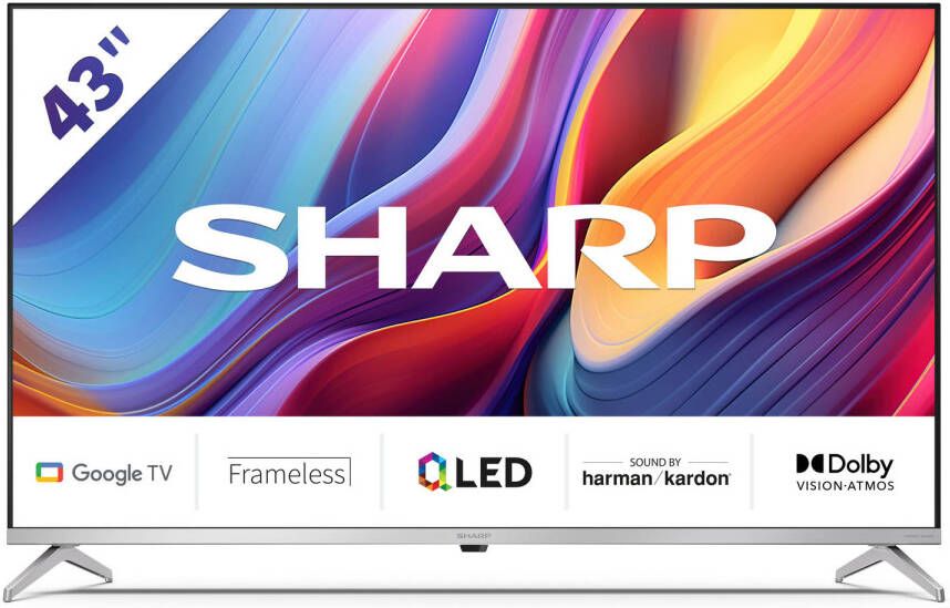 Sharp Aquos 43GP6265 43 inch 4K UHD QLED met Google TV