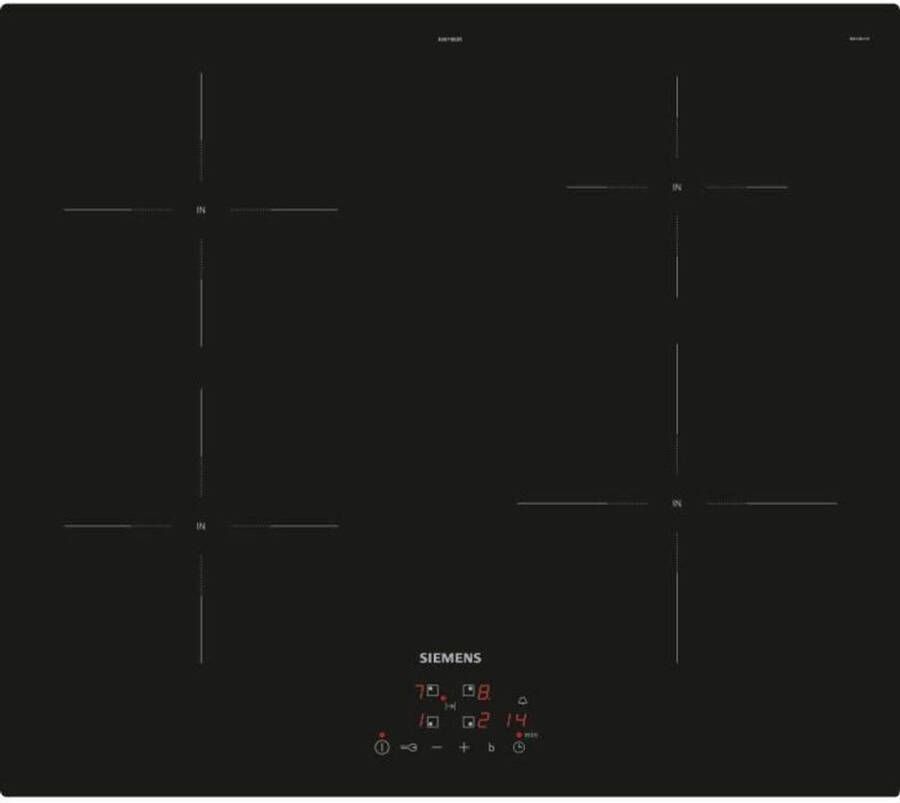 Siemens Kookplaat Inductie EU611BEB5E | Inductiekookplaten | Keuken&Koken Kookplaten | 4242003927465