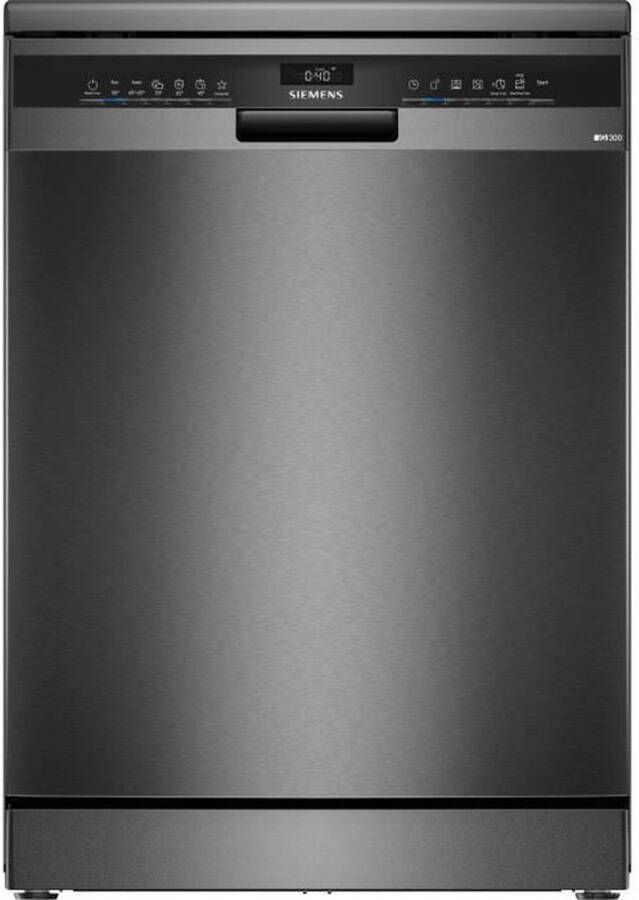 Siemens SN23EC03ME iQ300 vrijstaande vaatwasser 14 couverts Inductie L60cm 42dB Zwart - Foto 2