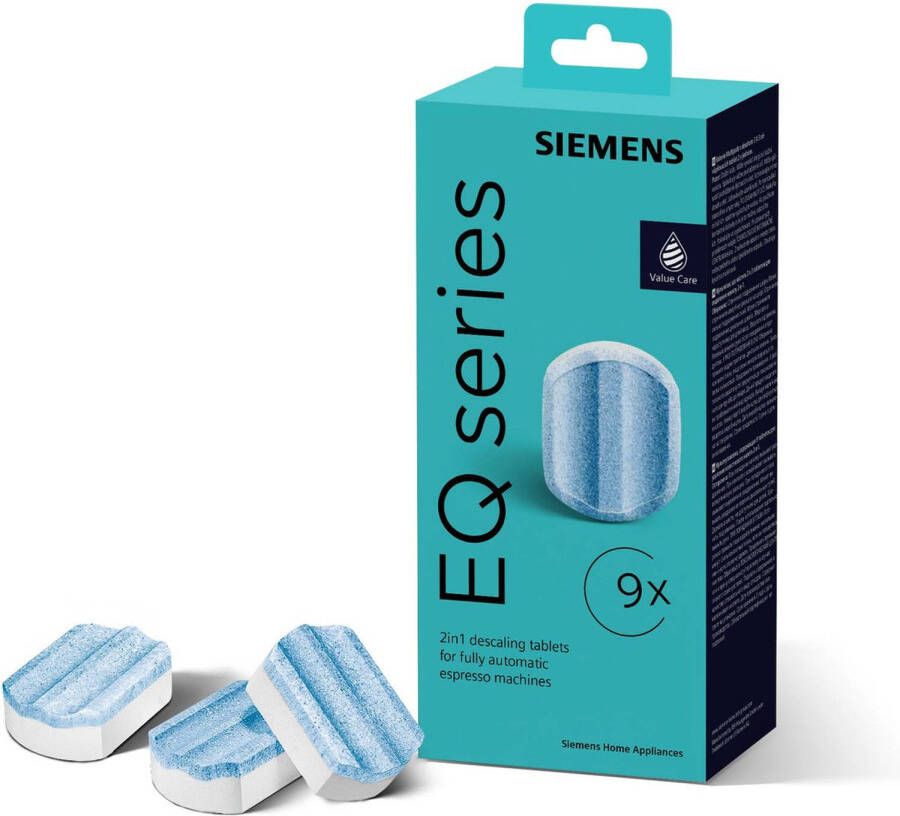 Siemens TZ 80032A multipack ontkalker voor volautomatische koffiemachines 9 tabletten