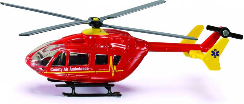 Siku Engelse Traumahelikopter Rood 14 5 Cm