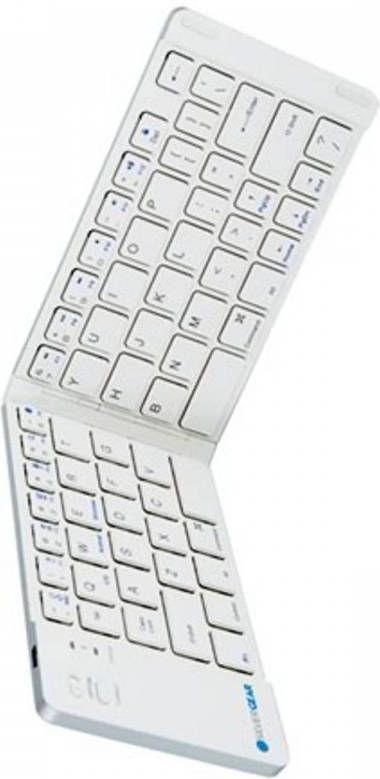 Silvergear Opvouwbaar Draadloos Toetsenbord QWERTY Bluetooth Voor Smartphone Tablet en Computer
