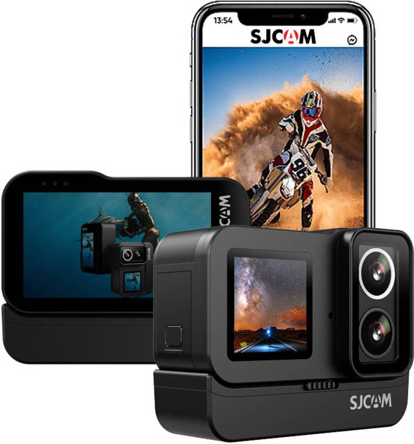 SJCAM SJ20 4K 60fps Dual lens Wifi action cam en dashcam