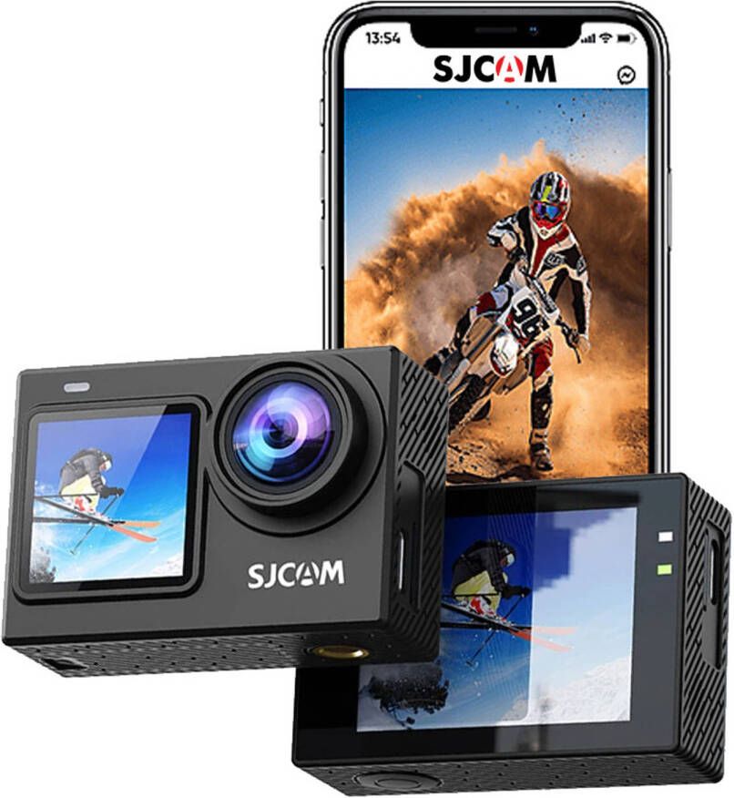 SJCAM SJ6 Pro 4K Dual screen Wifi action cam en dashcam