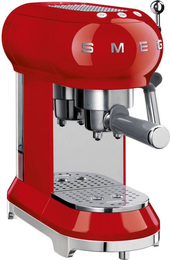 Smeg Espressomachine 1350 W rood 1 liter ECF02RDEU