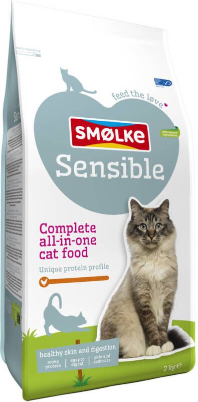 Smolke Sensible Kattenvoer Kip 2 kg