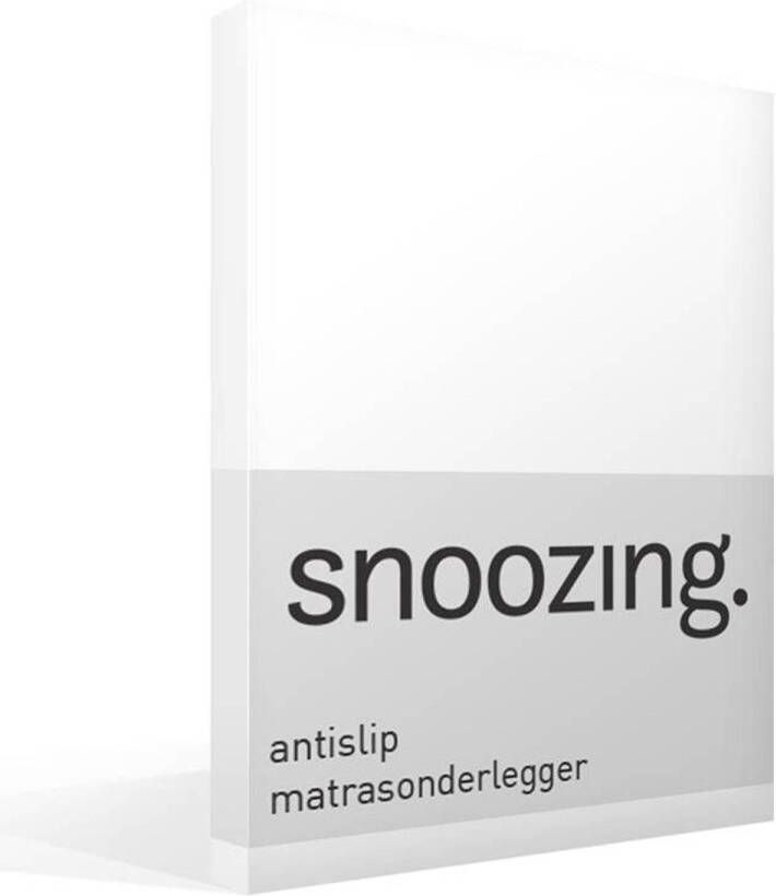 Snoozing antislip matrasonderlegger