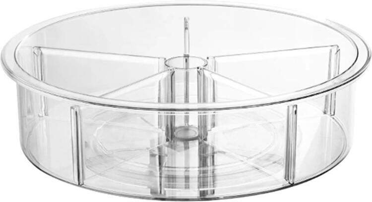 So Clever Draaiplateau Classic Clear Ø30.5 cm 5 uitneembare verdelers