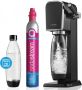 Sodastream ART Starterpack incl. 1l.Fles + Quick Connect Cilinder Waterkan Zwart - Thumbnail 3