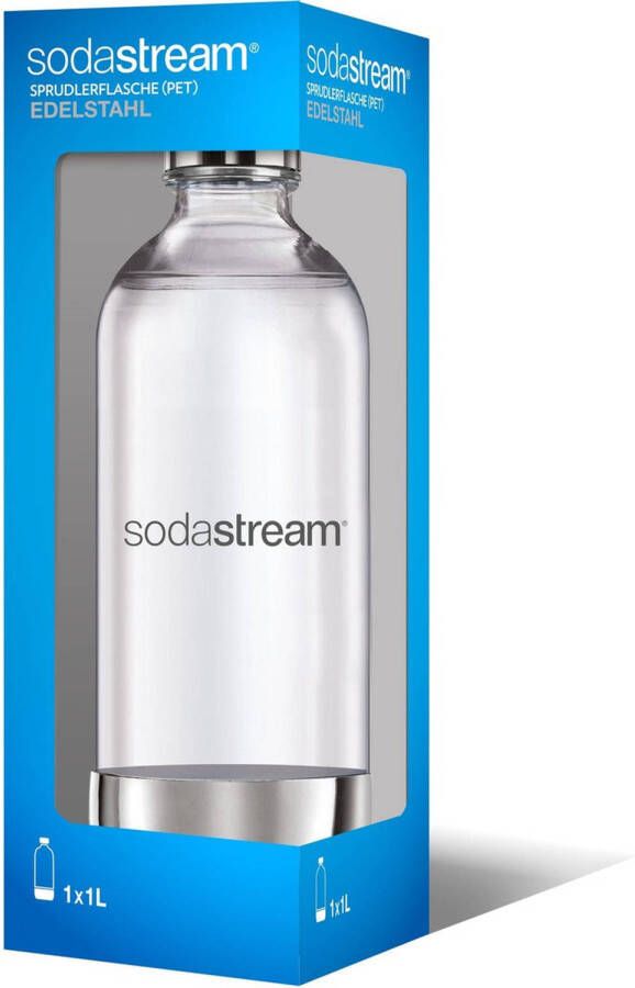 SodaStream Vergassingsfles groot metalen basismodel