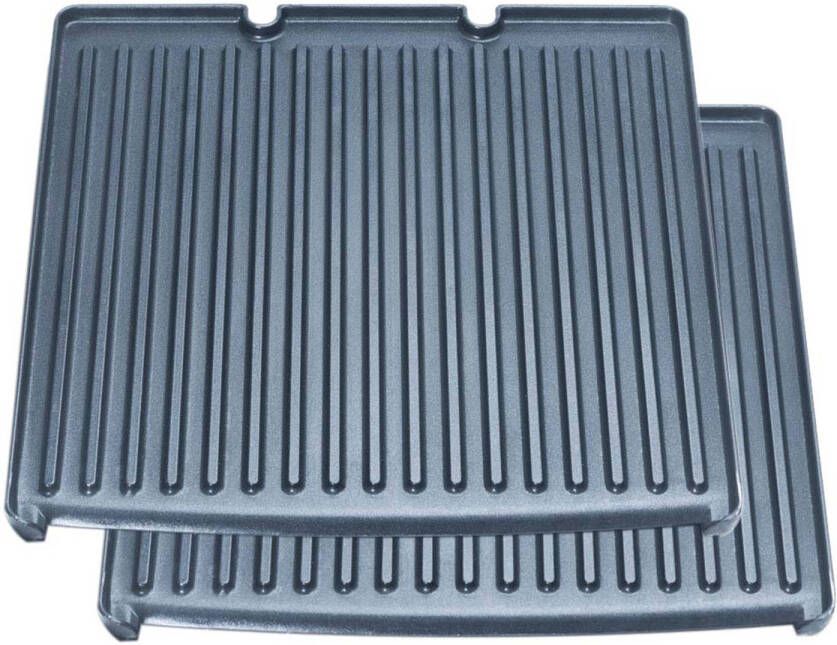 SOLIS Geribbelde Platen Grill & More 7952 2 Stuks