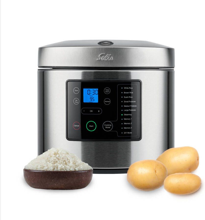 Solis Rice & Potato Cooker 8161 Aardappel- en Rijstkoker