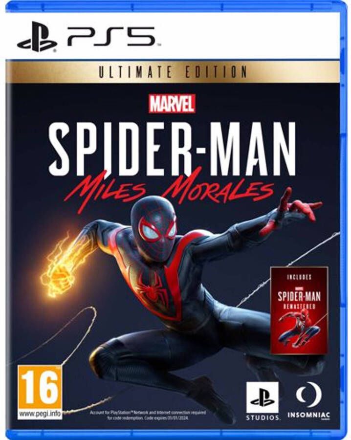Sony Marvel's Spider-Man: Miles Morales Ultimate Edition (PlayStation 5)