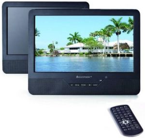 Soundmaster PDB1800 Portable DVD speler met twee 9 inch TFT-LCD scherm