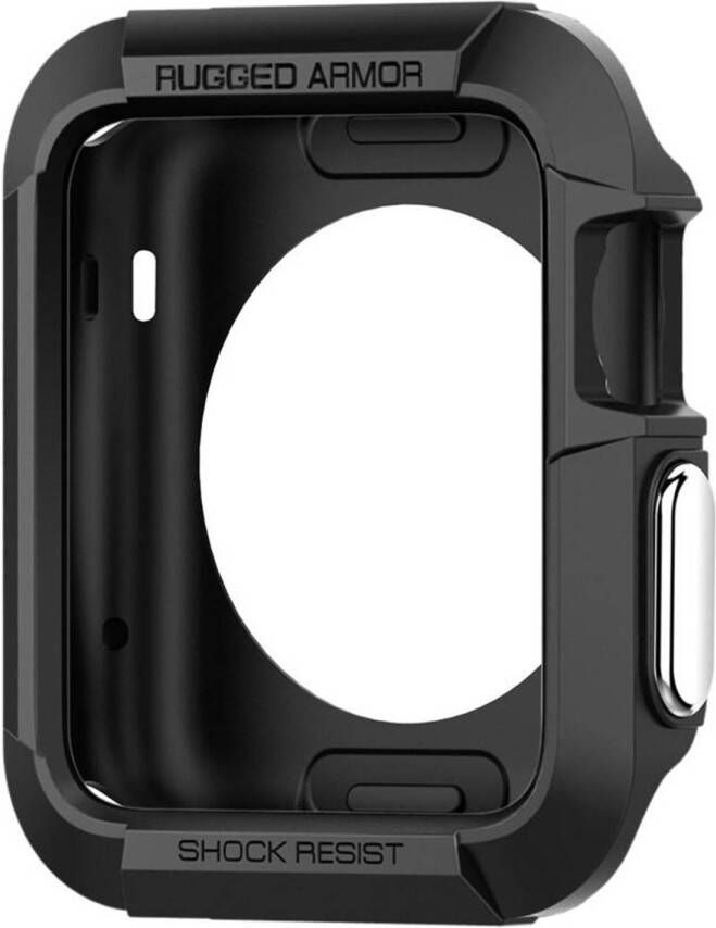 Spigen Rugged Armor Case voor de Apple Watch 42 mm Black