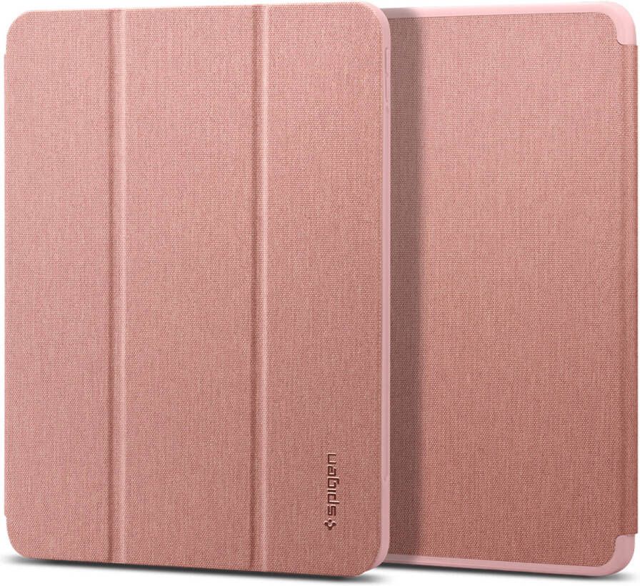 Spigen Urban Fit Bookcase iPad Air (2020) tablethoes Rosé Goud