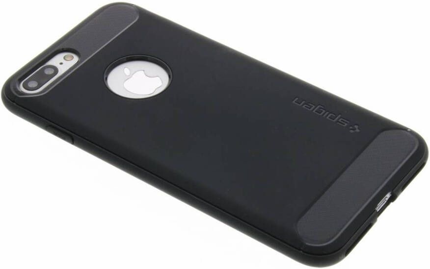 Spigen Zwarte Rugged Armor Case voor de iPhone 8 Plus 7 Plus