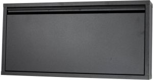 Spinder Design Billy 1 Schoenenkast met 1 vak 75x12 5x37 5 cm Zwart