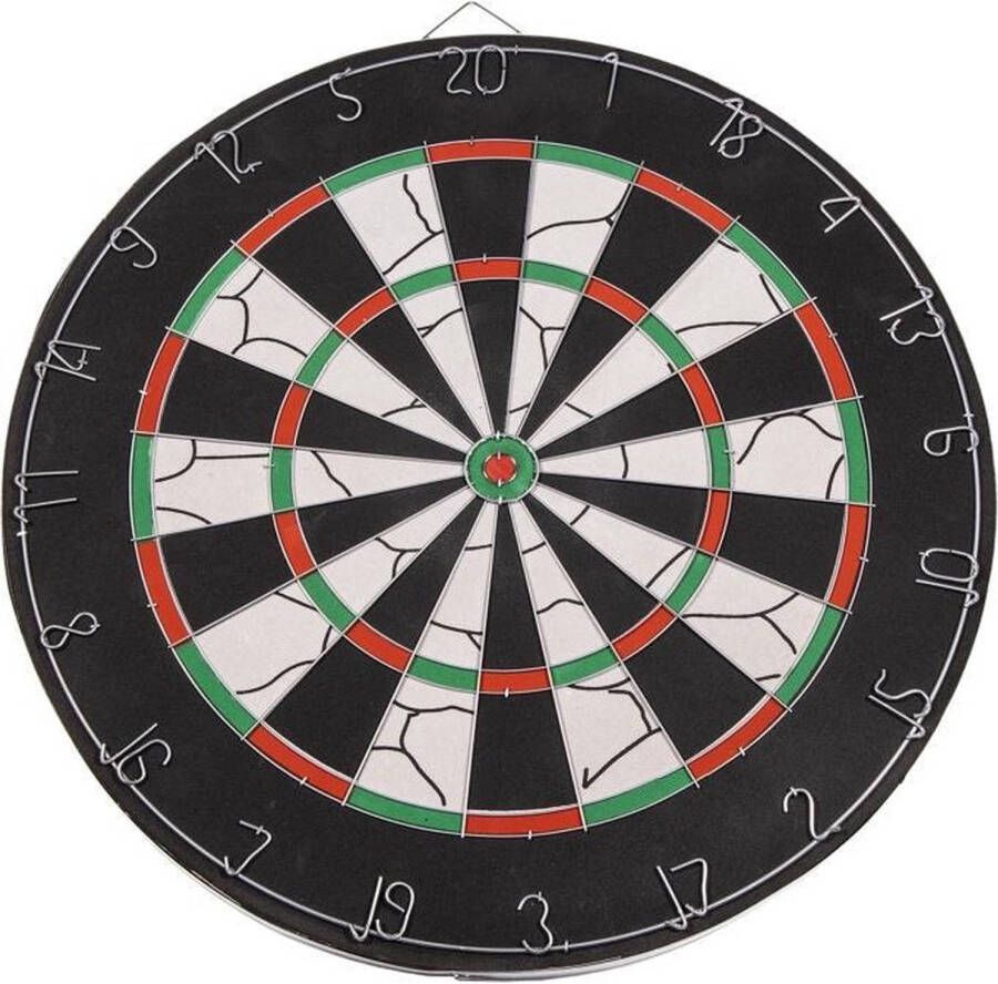 SportX Dartbord Flocked met 6 Darts