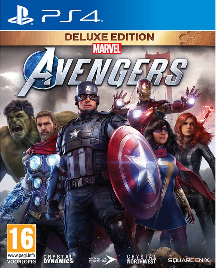 Square Enix Marvel&apos;s Avengers Deluxe Edition PS4