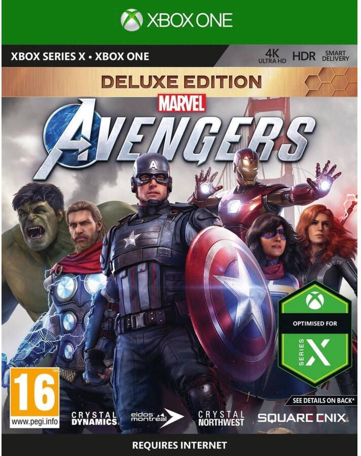 Square Enix Marvel&apos;s Avengers Deluxe Edition Xbox One & Series X