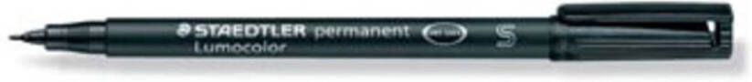 Staedtler OHP-marker Lumocolor permanent fijne punt van 0 4 mm zwart