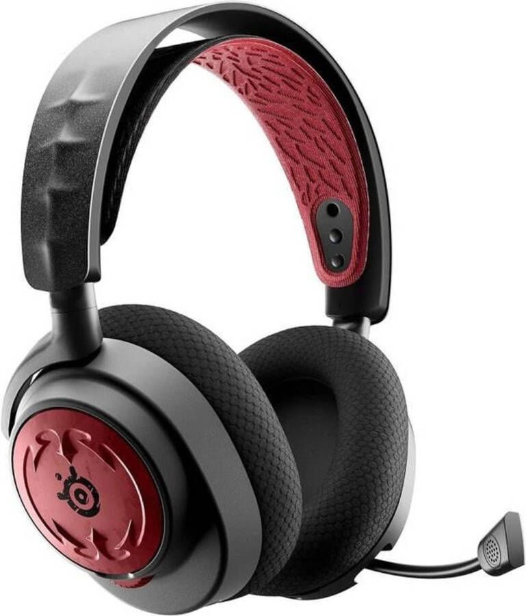 Steelseries Multiplatform draadloze gamingheadset ARCTIS NOVA 7: DIABLO IV EDITION Rood en zwart