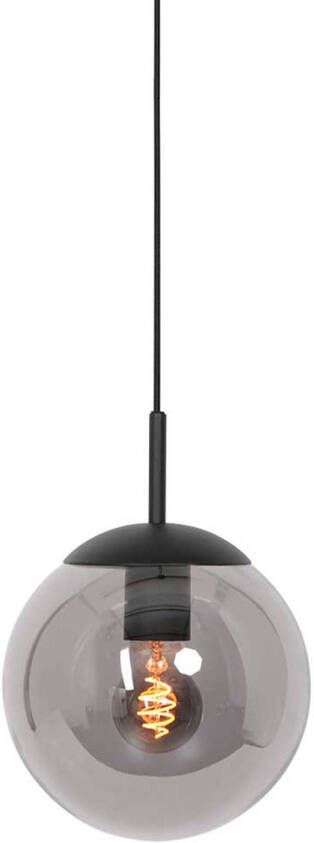 Steinhauer hanglamp Bollique zwart metaal 30 cm E27 fitting 3498ZW