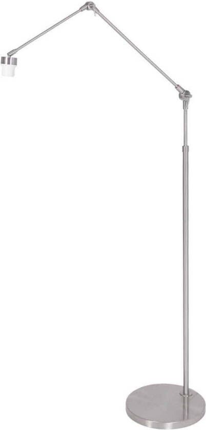 Steinhauer Lightning Moderne Vloerlamp 1-l. Maxi Knik Zilver