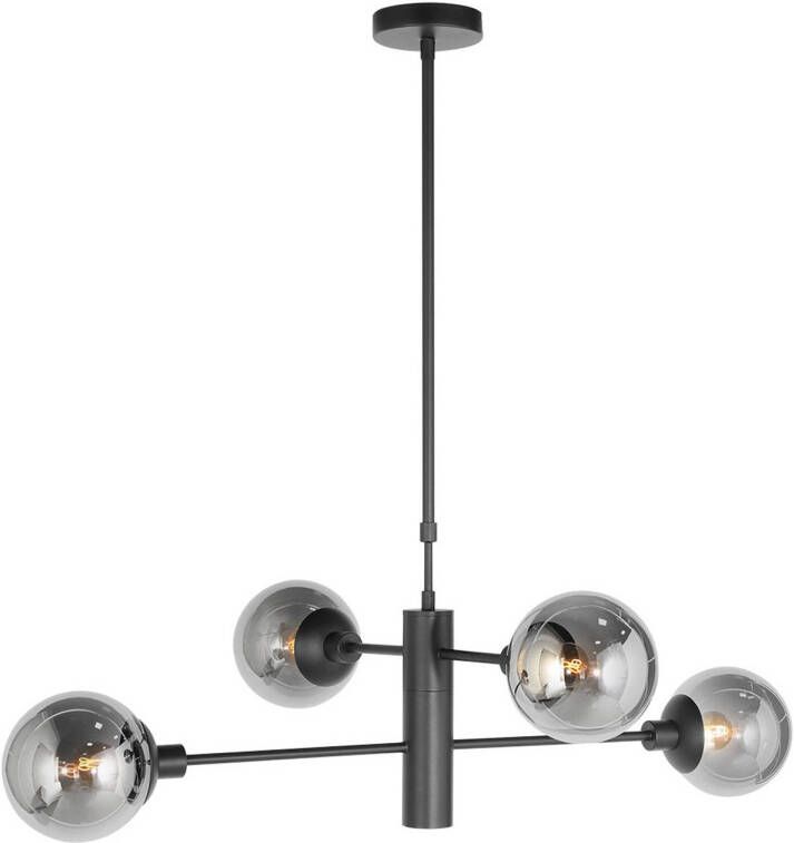 Steinhauer hanglamp Constellation zwart metaal 90 cm GU10 fitting 3804ZW