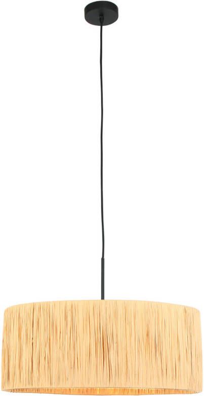 Steinhauer hanglamp Sparkled light naturel gras 50 cm E27 fitting 3754ZW