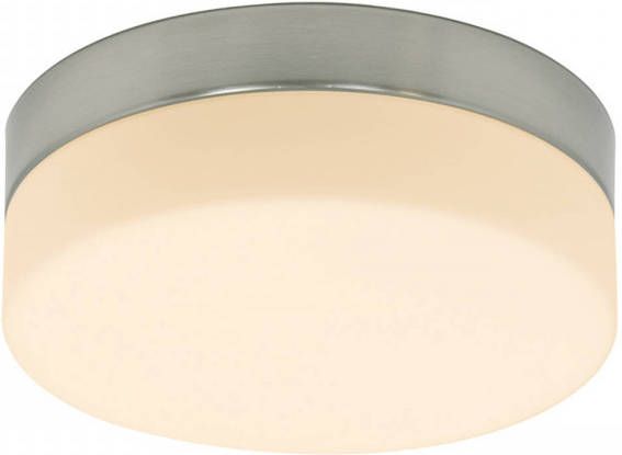 Steinhauer Plafondlamp ceiling and wall IP44 LED 1362st staal