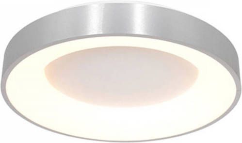 Steinhauer Ringlede plafondlamp rond ingebouwd LED Ø 30 cm 2700K zilver