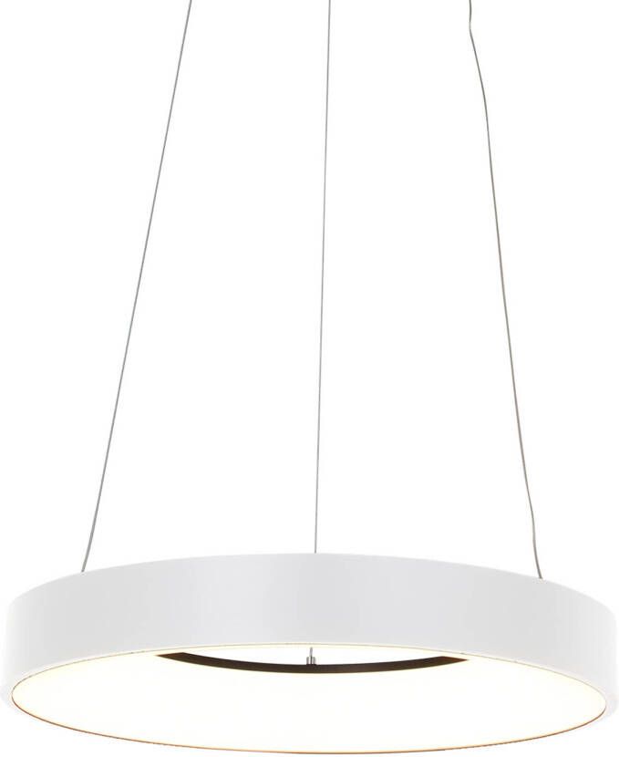 Steinhauer Ringlede hanglamp ring ingebouwd LED Ø38 cm wit