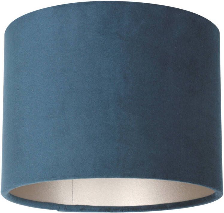 Steinhauer ronde lampenkap blauw 20cm