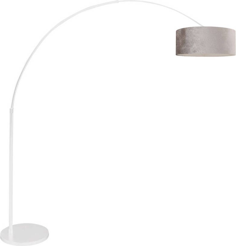 Steinhauer Sparkled Light vloerlamp grijs metaal 230 cm hoog