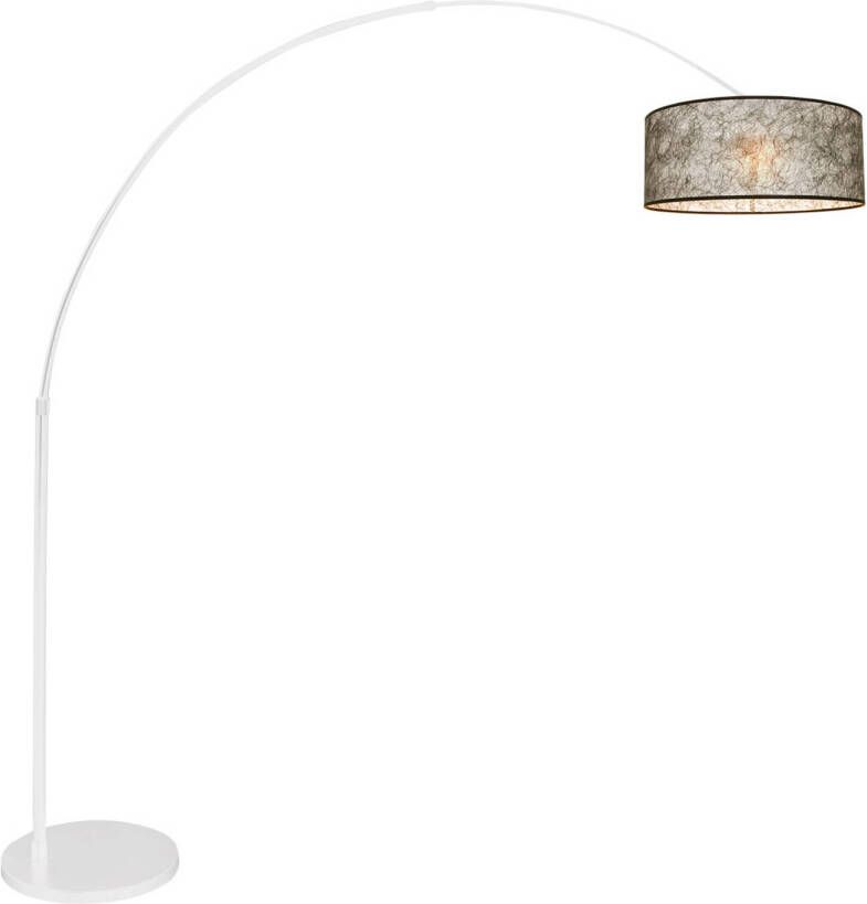 Steinhauer Sparkled Light vloerlamp zwart metaal 230 cm hoog