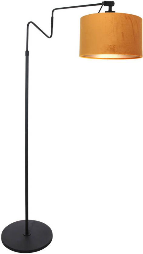 Steinhauer Anne Lighting vloerlamp Linstrøm zwart metaal 3732ZW