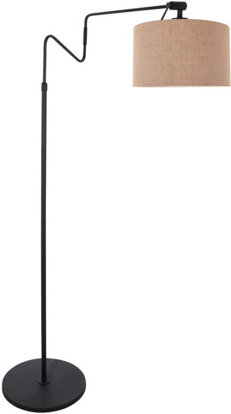 Steinhauer vloerlamp Linstrøm zwart metaal 95 cm E27 fitting 3734ZW