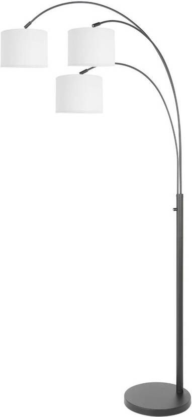 Steinhauer vloerlamp Sparkled light zwart metaal 3822ZW